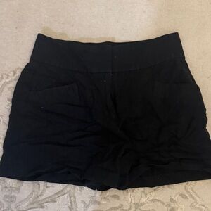 Club Monaco High Waist Black Shorts